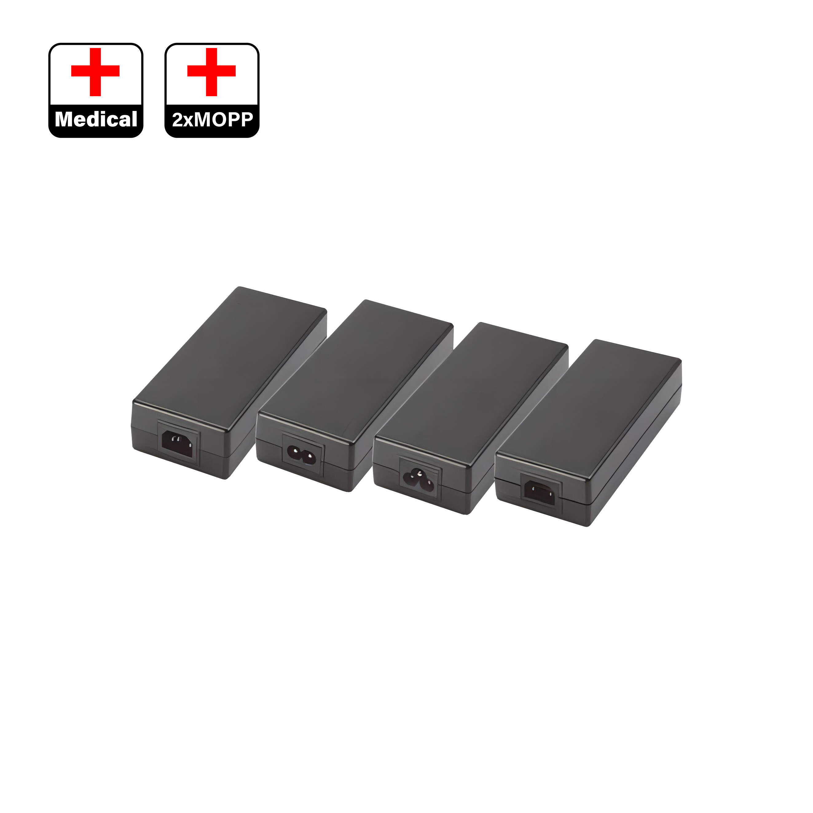 130W Desktop Medical AC-DC Power Supply 
